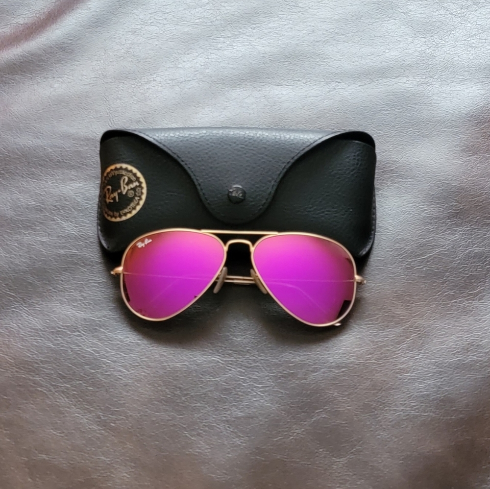 Ray Ban Aviator Sunglasses - Picture 1 of 4